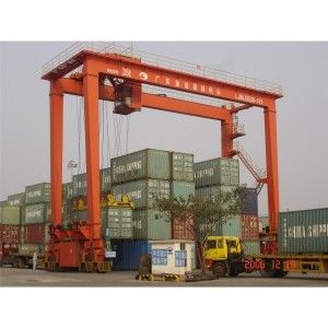 Краны контейнера Quayside 40ton Rmg грузят к крану на козлах 380VAC берега