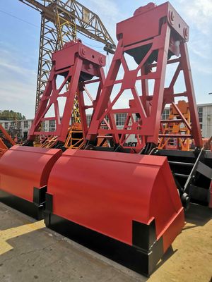 Грейферный ковш веревочки стали 4 Q235B механический на кран том ³ 0.5-10 m