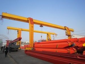 Кран на козлах луча сверхмощного крана на козлах модели WEIHUA 5~32Ton MH одиночный