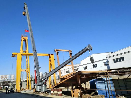 Палубный судовой кран Q235B морской исправил кран заграждения радиус 3 до 30m работая