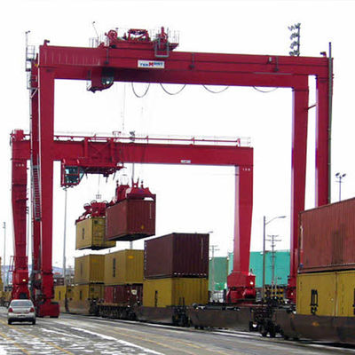 Краны контейнера Quayside 40ton Rmg грузят к крану на козлах 380VAC берега