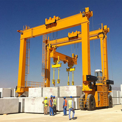 Кран на козлах контейнера 30 тонн 50 тонн колеблет покрышка крана несущей 40t RTG резиновая