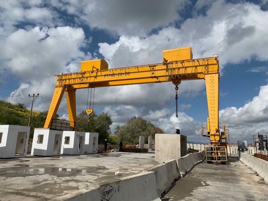 5 - 500 т Вместимость RTG Краны электрические двойные балки резиновые шины Gantry краны